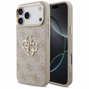 GUESS GUE005593 (PU W/ Big 4G Classic Logo) suojakuori laitteelle iPhone 18 Pro Max / 17 Pro Max, väri: ruusukulta