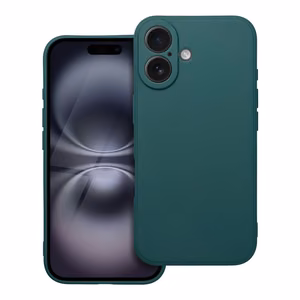 Matta tummanvihreä Suojakuori iPhone 16:lle