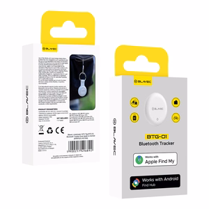 Valkoinen Blavec BTG-01 Bluetooth-paikannin Apple- ja Android-laitteille (BTBTG01-W)