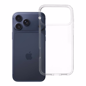 Super Clear Hybrid-suojakuori mallille iPhone 17 Pro Max / 18 Pro Max – läpinäkyvä