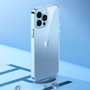 Kingxbar Elegantti sarjan tapauksessa iPhone 13 Pro tapauksessa takakansi läpinäkyvä läpinäkyvä