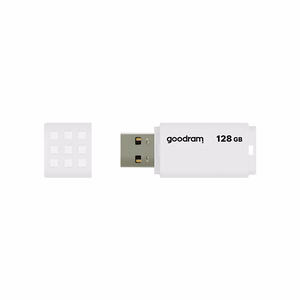 GOODRAM UME2 USB-muistitikku 128GB USB 2.0 valkoinen