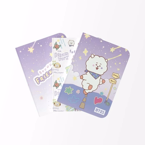 BT21 RJ A6 -muistikirjasetti, 3 kpl
