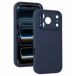 Silicone Lite Suojakuori iPhone 17 Pro:lle laivastonsininen