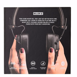 Langattomat kuulokkeet Marshall Major V On-Ear Bluetooth ruskea
