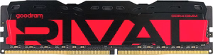 DDR4 2x32GB sarja UDIMM goodram RIVAL säteilevä punainen