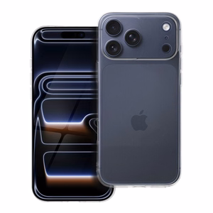 Suojakuori iPhone 17 PRO MAX:lle Kirkas Suojakuori 2 mm (kameransuojaus) läpinäkyvä