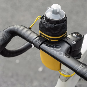 Rockbros AS-162 Waterproof Handlebar Bottle Bag - Yellow