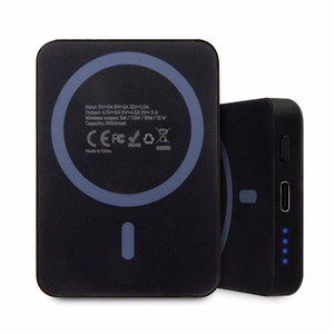 BMW M Collection MagSafe 15W 3000mAh Inductive Power Bank - Black