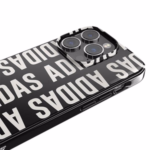 Adidas OR Snap Case Logo iPhone 14 Pro 6.1 musta/musta 50246