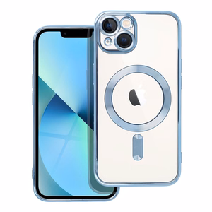 Suojakuori iPhone 13:lle Electro Mag Cover yhteensopiva MagSafen kanssa sininen
