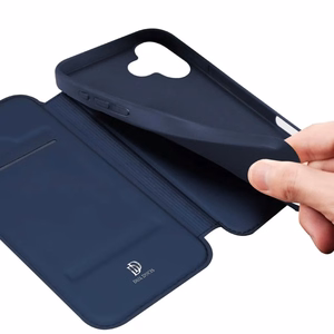 Dux Ducis SKIN PRO lompakkosuojakuori iPhone 17:lle sininen