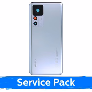 Back Cover Compatible With Xiaomi 12T / Silver / (Service Pack)