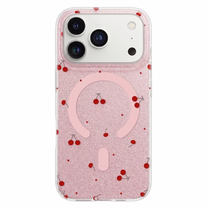 Cherry Mag suojakuori iPhone 16 Pro 6,3" kimalteleva