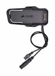 Cardo PT200001 motorcycle intercom 2 channels 1600 m Black