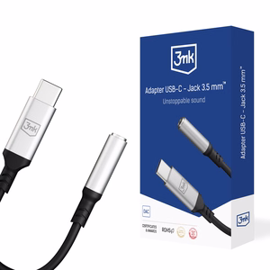 3mk USB-C–3,5 mm -äänisovitin