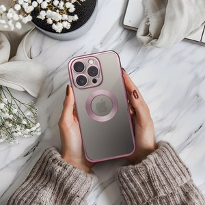 Glam Suojakuori iPhone 17 AIR:lle puuterivaaleanpunainen