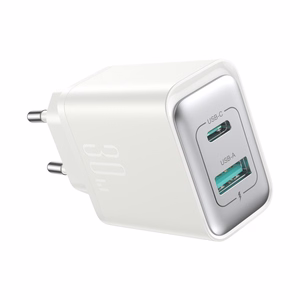 Charger Joyroom (TCF15) (1xUSB-C;1xUSB 3A 30W) white