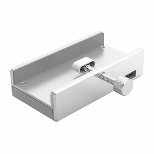 Orico MH4PU keskitin pinneasennuksella 4x USB-A 3.0 - hopea