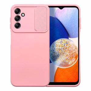 Suojakuori Samsung A14 5G / A14 4G:lle Slide vaaleanpunainen
