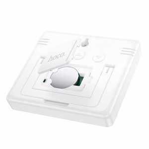 Electronic clock with hygrothermometer Hoco HX41 white