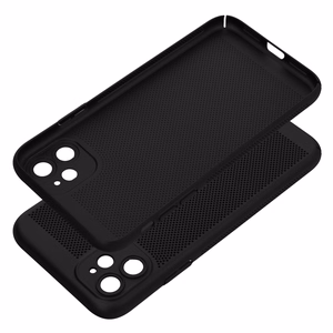 Suojakuori iPhone 11:lle Breezy musta