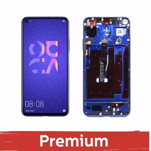 LCD-näyttö yhteensopiva Huawei Nova 5T / Honor 20 kehyksellä / safiirin sininen / OEM