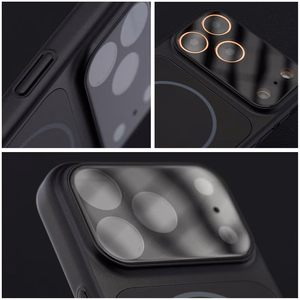 Suojakuori iPhone 16 PRO:lle Make 17 yhteensopiva MagSafen kanssa musta