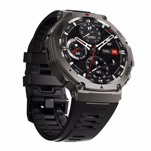 Blavec Smartwatch M-04 Falcon AMOLED GPS Voice Call (SWM04-GP) graphite + 1 band