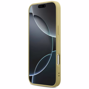 Guess Fixed Glitter Big 4G Suojakuori iPhone 17 Pro Maxille - kultainen