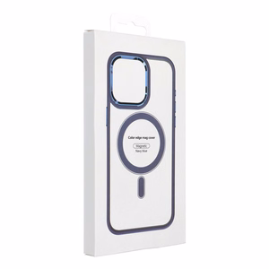 Suojakuori iPhone 15 PRO MAX:lle Color Edge Mag Cover yhteensopiva MagSafe sininen