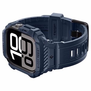 Spigen Rugged Armor Pro V2 Apple Watch 10 / 11 (42 mm) Laivastonsininen