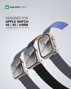 Amazing Thing Band Smoothie Mag AWSPMGB for Apple Watch 49/45/41 grey