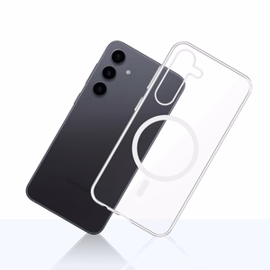 3mk Clear MagCase Samsung Galaxy S24+:lle - läpinäkyvä