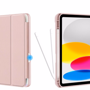 Tech-Protect SC Pen Case for iPad 10.9" 2022 - Pink Marble