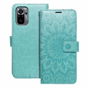 MEZZO Kirjasuojakuori Xiaomi Mi 11 Lite 5G / Mi 11 Lite LTE (4G) / Mi 11 Lite NE:lle mandala vihreä