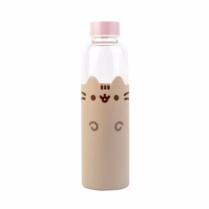 Pusheen-lasinen juomapullo, 500 ml