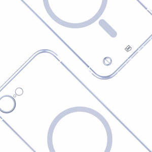 3mk Just20g MagCase Suojakuori iPhone 16E:lle - läpinäkyvä