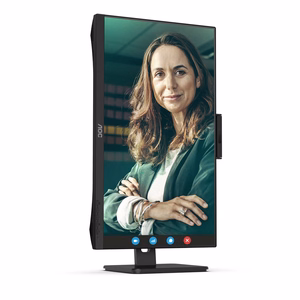 AOC Q27P3CW tietokonenäyttö 68,6 cm (27") 2560 x 1440 pikseliä Quad HD LED musta