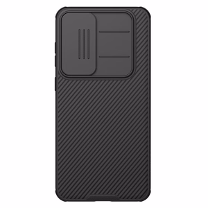 Nillkin CamShield Pro -suojakuori Samsung S25 FE -puhelimelle, musta