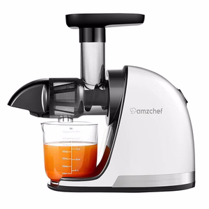 Hidaspuristava mehustin AMZCHEF 1501-WT (valkoinen)