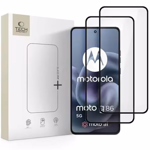 Tech-Protect Glass Fit+ 2 kpl Karkaistu lasi Motorola Moto G86 5G / G86 5G Power:lle - Musta
