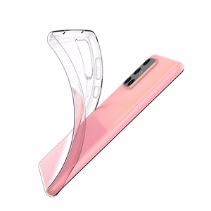 Geeli tapauksessa kansi Ultra Clear 0.5mm Samsung Galaxy A73 läpinäkyvästä