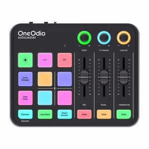 OneOdio Solocaster Audiomikseri ja äänikortti