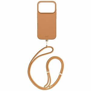 Uniq Coehl Mirelle Suojakuori iPhone 17 Pro:lle Magneettisella Latauksella - Ruskea