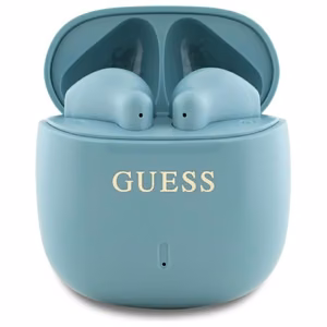 Guess Bluetooth kuulokkeet GUTWSJ14ESGQ TWS + telakka-asema turkoosi/turkoosi Printed Classic Logo