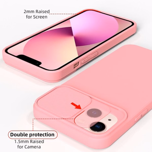 Suojakuori Samsung A14 5G / A14 4G:lle Slide vaaleanpunainen