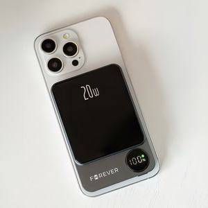 Forever wireless power bank MATB-200 20W PD 5000 mAh magnetic black