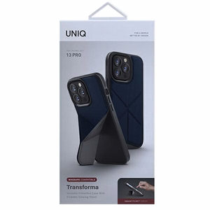 Uniq Transforma MagSafe -kotelo iPhone 13 Pro / iPhone 13 - sininen