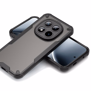 Tech-Protect Rugged Shield Suojakuori Xiaomi Poco M8 Pro / Xiaomi Redmi Note 15 Pro+ 5G:lle - Musta